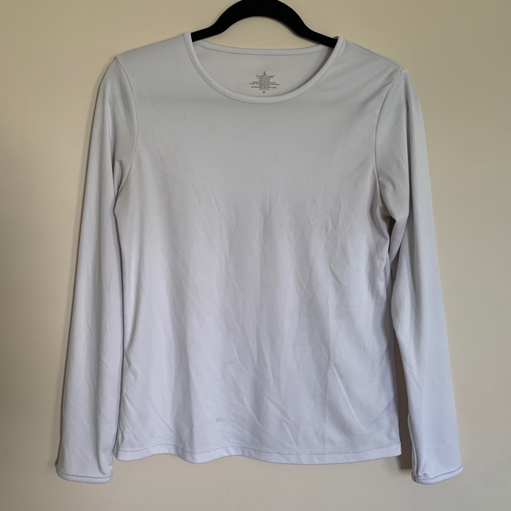 White long sleeve tee